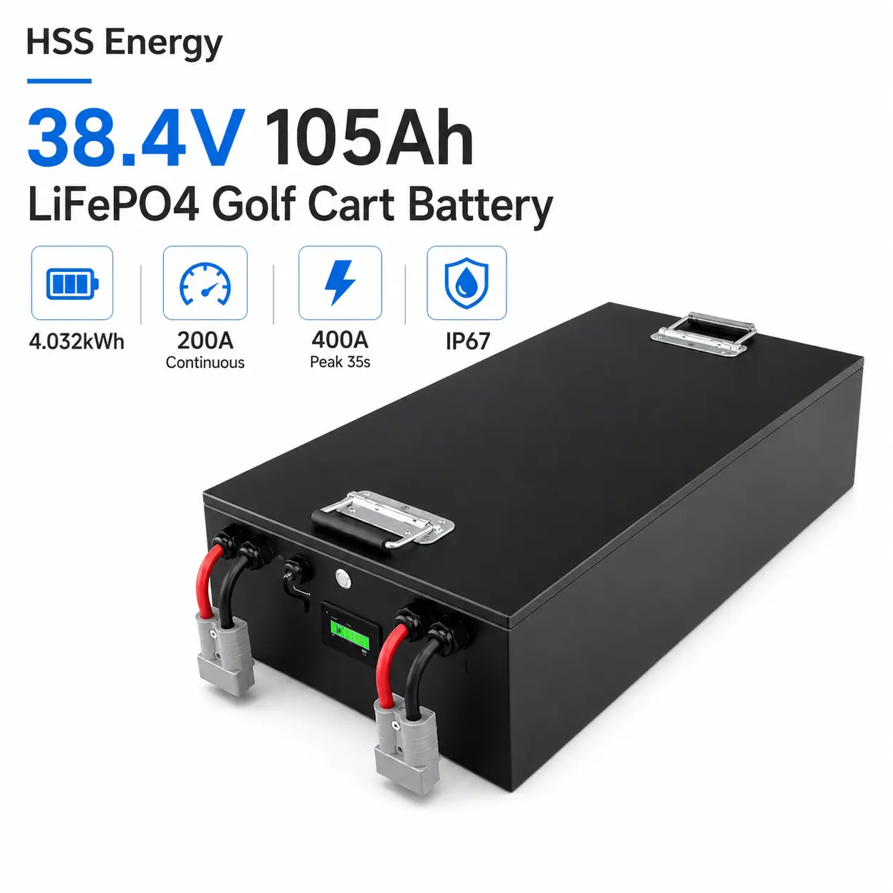 Batería de litio para carrito de golf de 36V 105Ah