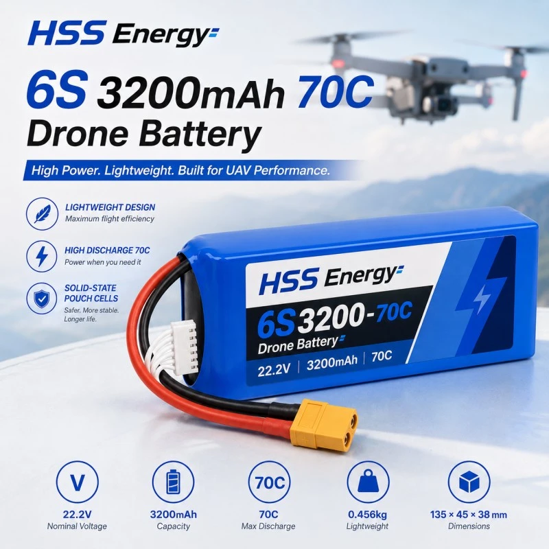 Batería FPV 6S 3200mAh