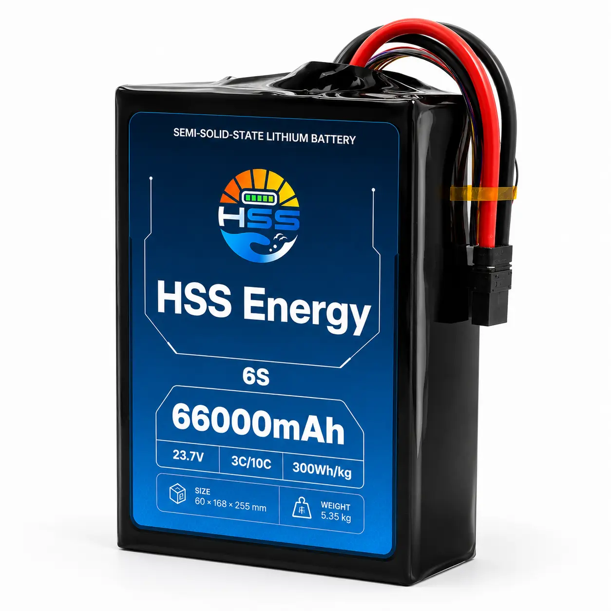 Batería del vehículo aéreo no tripulado 6S 66000mAh